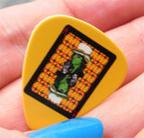 Alice Cooper Guitar Pick Lapel Pin or Tie Tack