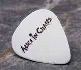 Alice in Chains White Guitar Pick Lapel Pin or Tie Tack