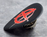 Anarchy Symbol Guitar Pick Pin or Tie Tack