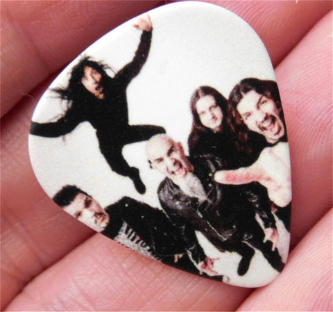 Anthrax Group Picture Guitar Pick Lapel Pin or Tie Tack