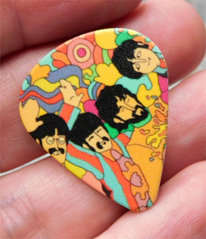 The Beatles Guitar Pick Lapel Pin or Tie Tack