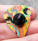 The Beatles Guitar Pick Lapel Pin or Tie Tack