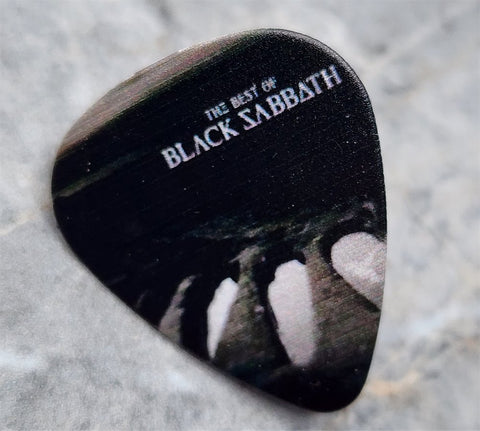 The Best of Black Sabbath Guitar Pick Lapel Pin or Tie Tack