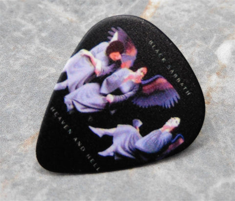 Black Sabbath Heaven and Hell Guitar Pick Lapel Pin or Tie Tack