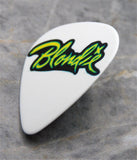 Blondie White Guitar Pick Lapel Pin or Tie Tack