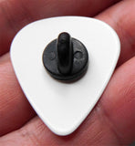 Blondie White Guitar Pick Lapel Pin or Tie Tack