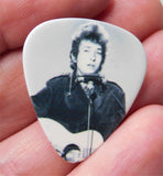 Bob Dylan Guitar Pick Lapel Pin or Tie Tack