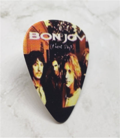Bon Jovi These Days Guitar Pick Lapel Pin or Tie Tack