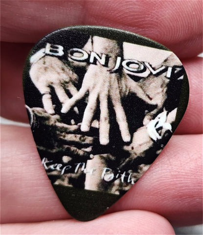 Bon Jovi Keep the Faith Guitar Pick Lapel Pin or Tie Tack