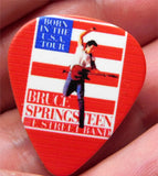 Bruce Springsteen Postage Stamp Guitar Pick Lapel Pin or Tie Tack