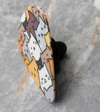 Loads of Cats Guitar Pick Pin or Tie Tack