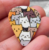 Loads of Cats Guitar Pick Pin or Tie Tack