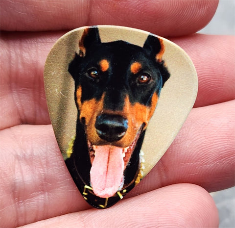 Doberman Pinscher Guitar Pick Pin or Tie Tack