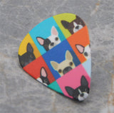 French Bulldog Boston Terrier Guitar Pick Pin or Tie Tack