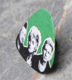 Green Day Guitar Pick Lapel Pin or Tie Tack