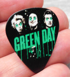 Green Day Guitar Pick Lapel Pin or Tie Tack