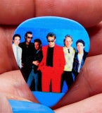 Huey Lewis and the News Group Picture Guitar Pick Lapel Pin or Tie Tack