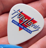 Huey Lewis and the News Guitar Pick Lapel Pin or Tie Tack