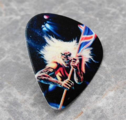 Iron Maiden Guitar Pick Lapel Pin or Tie Tack