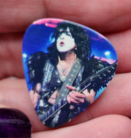 Paul Stanley Full Make Up On Stage Guitar Pick Lapel Pin or Tie Tack
