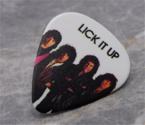 Kiss Lick It Up Guitar Pick Lapel Pin or Tie Tack