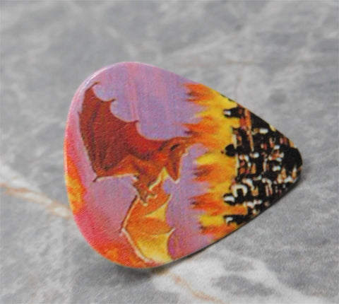 Meat Loaf Bat Out of Hell Guitar Pick Lapel Pin or Tie Tack