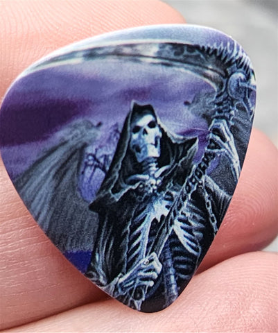 Metallica Grim Reaper Guitar Pick Lapel Pin or Tie Tack