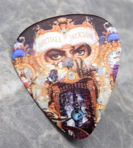 Michael Jackson Dangerous Guitar Pick Lapel Pin or Tie Tack