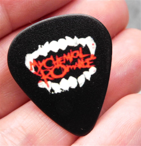 My Chemical Romance Teeth Guitar Pick Lapel Pin or Tie Tack