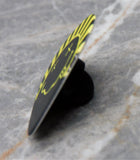 Nirvana Large Smiley Face Guitar Pick Lapel Pin or Tie Tack