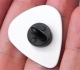 Ozzy Osbourne Black Guitar Pick Lapel Pin or Tie Tack