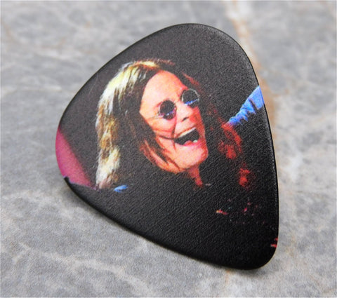 Ozzy Osbourne Guitar Pick Lapel Pin or Tie Tack