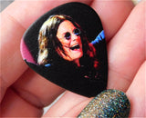 Ozzy Osbourne Guitar Pick Lapel Pin or Tie Tack