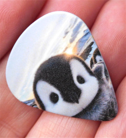 Penguin Guitar Pick Pin or Tie Tack