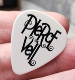 Pierce The Veil White Guitar Pick Lapel Pin or Tie Tack