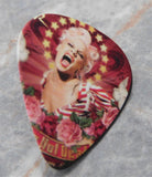 Pink I'm Not Dead Guitar Pick Lapel Pin or Tie Tack