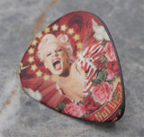 Pink I'm Not Dead Guitar Pick Lapel Pin or Tie Tack