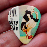 Pink Truth The About Love Guitar Pick Lapel Pin or Tie Tack