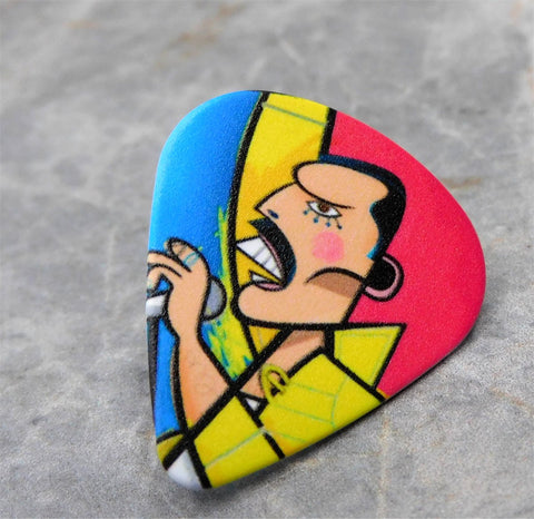 Queen Freddie Mercury Guitar Pick Lapel Pin or Tie Tack