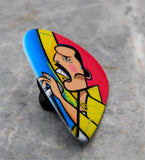 Queen Freddie Mercury Guitar Pick Lapel Pin or Tie Tack