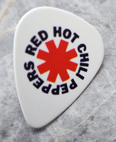 Red Hot Chili Peppers Guitar Pick Lapel Pin or Tie Tack