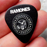 Ramones Seal Guitar Pick Lapel Pin or Tie Tack