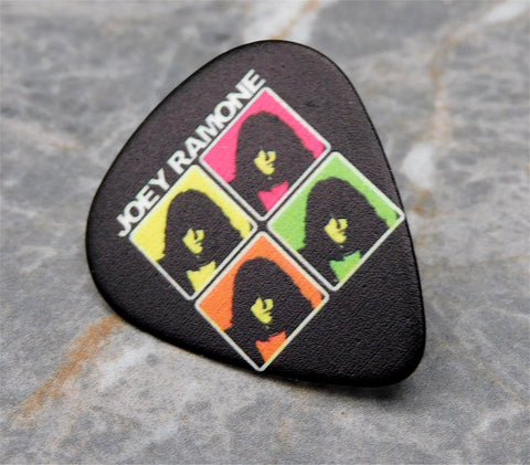 Ramones Joey Ramone Guitar Pick Lapel Pin or Tie Tack