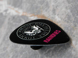 Ramones Seal Guitar Pick Lapel Pin or Tie Tack