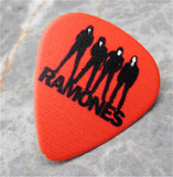 Ramones Red Guitar Pick Lapel Pin or Tie Tack