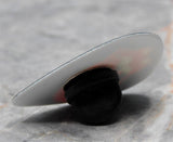 Rolling Stones Logo Black Guitar Pick Lapel Pin or Tie Tack