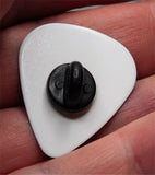 Rolling Stones Logo Black Guitar Pick Lapel Pin or Tie Tack