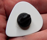 Rolling Stones Logo Blue Guitar Pick Lapel Pin or Tie Tack