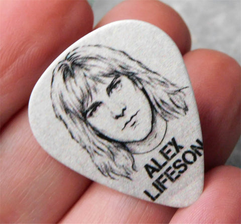 Rush Alex Lifeson Guitar Pick Lapel Pin or Tie Tack