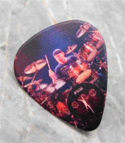 Rush Neil Peart on Stage Guitar Pick Lapel Pin or Tie Tack